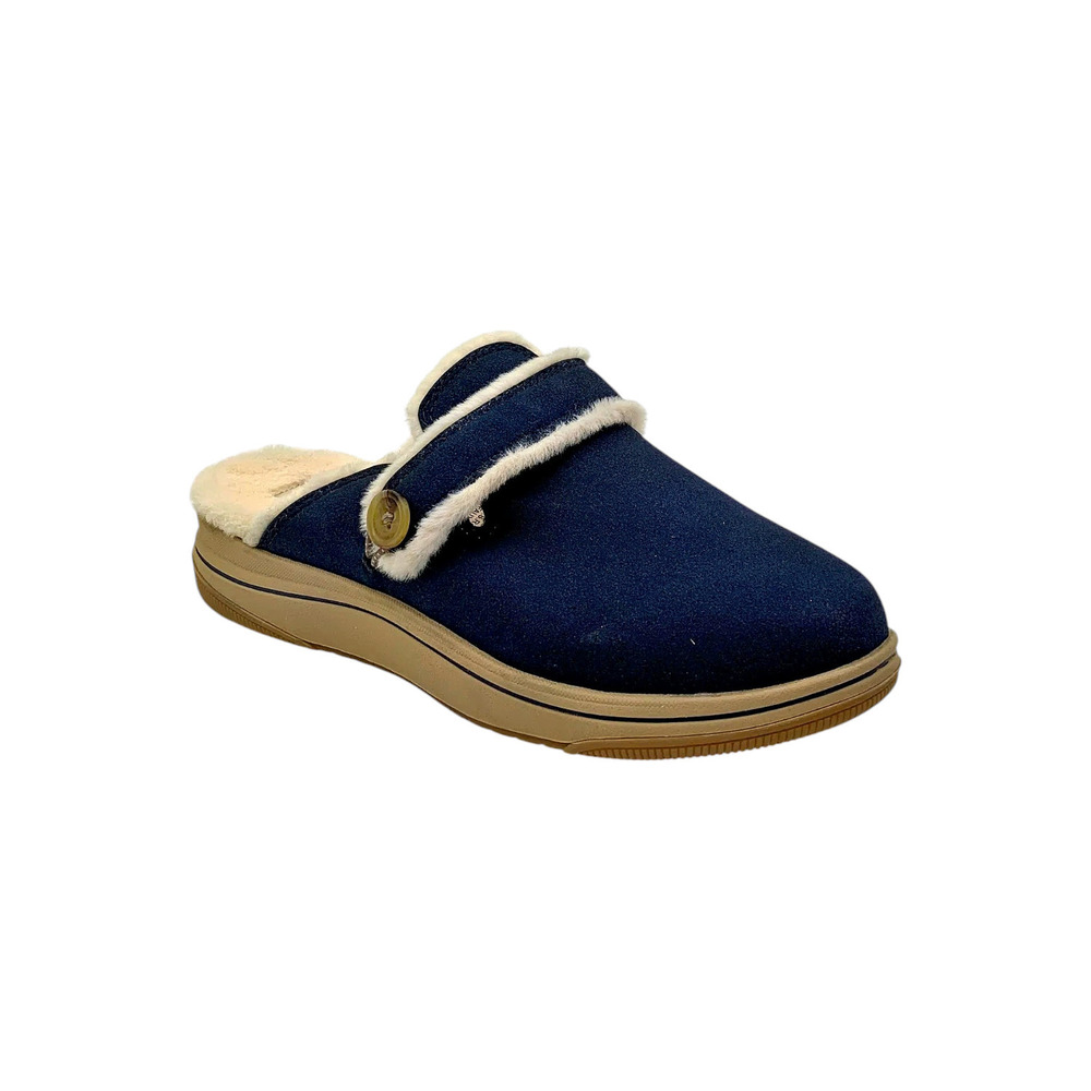 CLOUDSTEPPERS Women's by Clarks Breeze Cross Athleisure Mule Navy - Medium